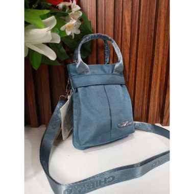 Tas Selempang Wanita Chibao CB 79013 Polos CB 79013 Polos Biru Langit