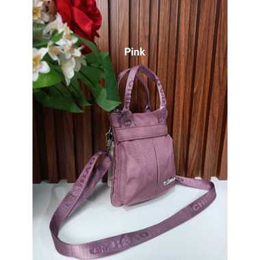 Tas Selempang Wanita Chibao CB 79013 Polos CB 79013 Polos Pink Tua