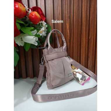 Tas Selempang Wanita Chibao CB 79013 Polos CB 79013 Polos Pink Muda