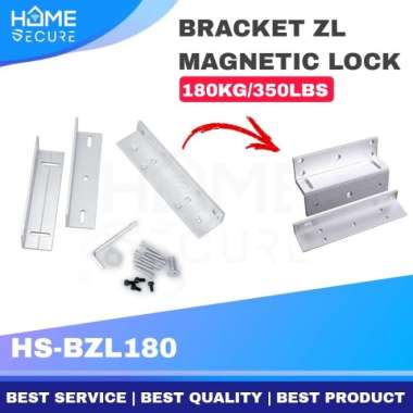 Bracket ZL Em Lock 180KG / Bracket Magnetic Lock Access Door Emlock
