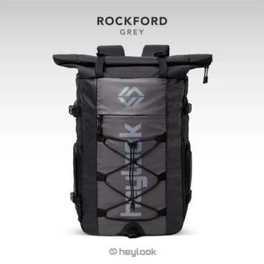 TAS OUTDOOR PRIA WATERPROOF BACKPACK ROCKFORD HEYLOOK - TAS ANTI AIR - Black Grey