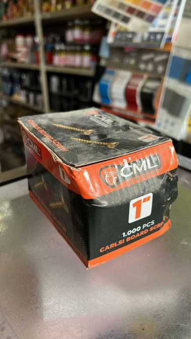 Sekrup GRC Ukuran 2.5 cm / 1" (1 dus isi 1.000 pcs)