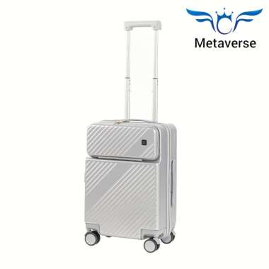 Metaverse A067 Koper Kabin 20 inch Ringan Koper Laptop Silver