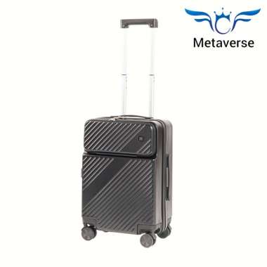 Metaverse A067 Koper Kabin 20 inch Ringan Koper Laptop Black