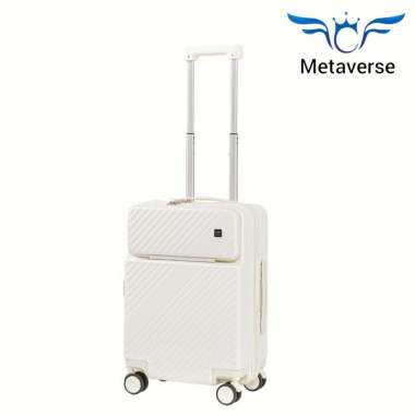 Metaverse A067 Koper Kabin 20 inch Ringan Koper Laptop White