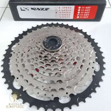 Cassete Sprocket Raze 10 Speed 11 - 50T Bicycle Empire