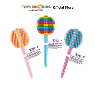 Toys Kingdom Make It Real Pulpen Fidget 3C4G 12040 Random Pena Ballpoint Pen Bolpoin Alat Tulis Lucu