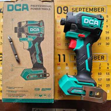 DCA ADPL208 MESIN BATERAI CORDLESS IMPACT DRIVER UNIT ONLY BRUSHLESS