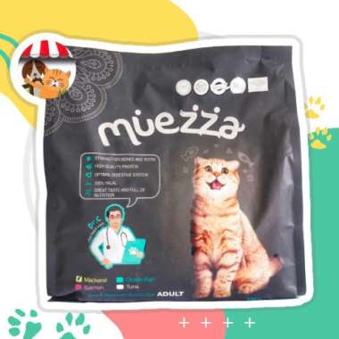 Makanan Kucing Kering - Mackerel Flavor - Muezza Cat Food