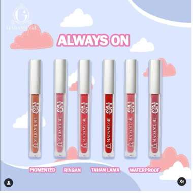 Madame Gie Always On Lip Cream - MakeUp Lip Cream Lipstik 05 Madeira