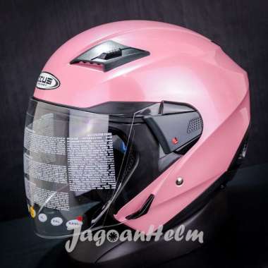 ZEUS HELM ZS611 SOLID | PINK | ZS 611 DOUBLE VISOR XL