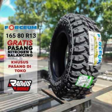 BAN MT R13 FORCEUM MT 08 PLUS 165 80 R13 HARGA ECONOMIS HIG QUALITY DI KIRIM