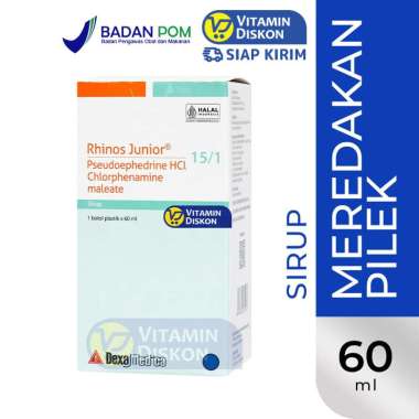RHINOS JUNIOR SYRUP 60ML