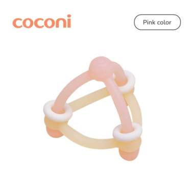 COCONI Totem Teether Silicone BPA FREE | Teether Bentuk Totem PINK
