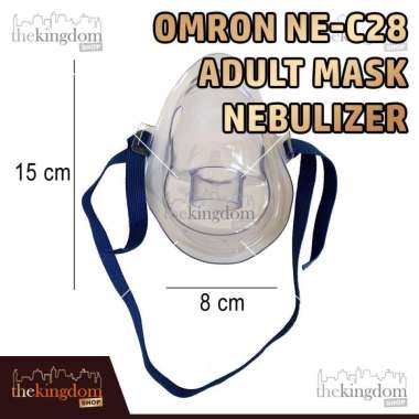 Omron Adult Child Mask Masker Nebulizer NE-C28 C29 C900 C101 C106 C801 C803 Nebu Dewasa Anak Sparepa