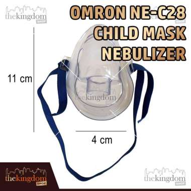Omron Adult Child Mask Masker Nebulizer NE-C28 C29 C900 C101 C106 C801 C803 Nebu Dewasa Anak Sparepa