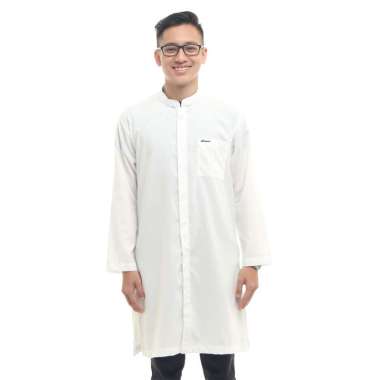 Rabbani - Jubah Koko Lengan Panjang Shaker Exclusive 200 Hitam XS