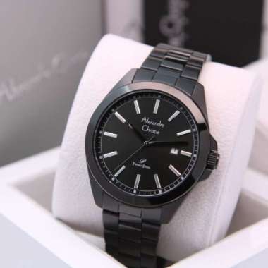 Jam Tangan Alexandre Christie AC1015 Primo Stainless Steel Wanita Black