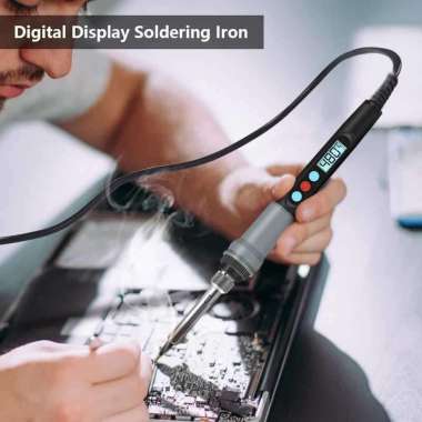 HANDSKIT Solder Elektrik Adjustable Temperature Soldering 90W SI-926 Alat Lash Lift Solder Besar Gag