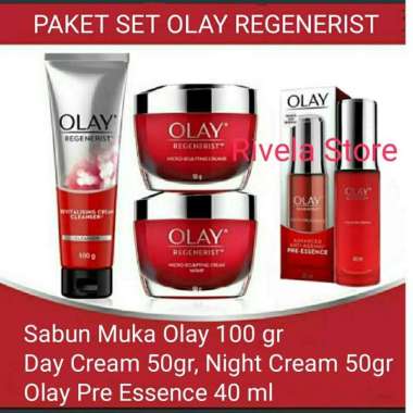 Paket Olay Set Regenerist & Pre Essence 40 ml