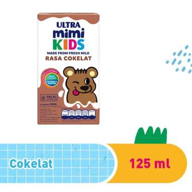 ULTRA SUSU MIMI KIDS 125ML / ULTRA MILK MIMI KIDS 125ML COKELAT