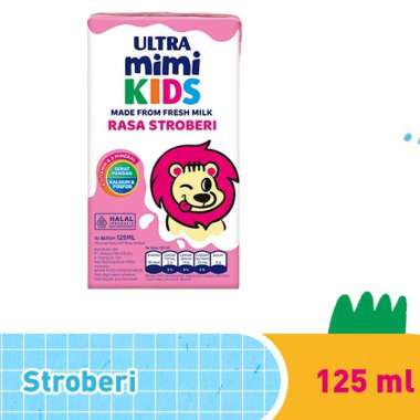 ULTRA SUSU MIMI KIDS 125ML / ULTRA MILK MIMI KIDS 125ML STRAWBERRY