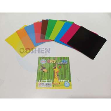Kertas Lipat / Kertas Origami Sidu 12 x 12 100 K Isi 100 Lembar