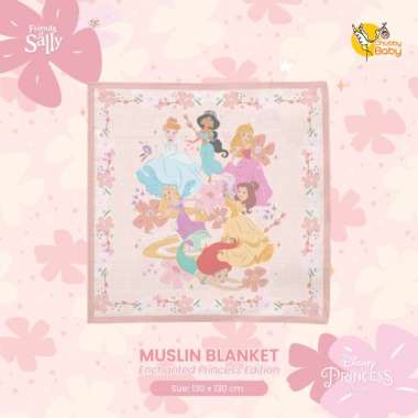Friends of Sally - Bamboo Muslin Blanket Disney Enchanted Princess