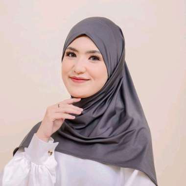 PUSSAT Amara Hijab Segi Empat Instan Tali Jersey Premium Jilbab Segi Empat Instan Kerudung Segi Empa