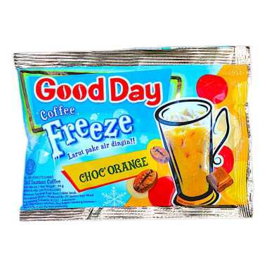 Mantap Creamy Seger: GOOD DAY FREEZE CHOC' ORANGE Gini Nih Kalau Kopi Cokelat Jeruk Main Bareng Dala