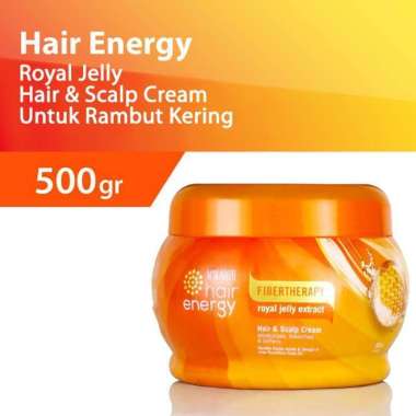 Makarizo Hair Energy Fibertherapy Hair & Scalp Creambath 500GR ROYAL JELLY