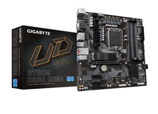 Gigabyte Motherboard Intel B760M DS3H Socket LGA 17000 B760M-DS3H