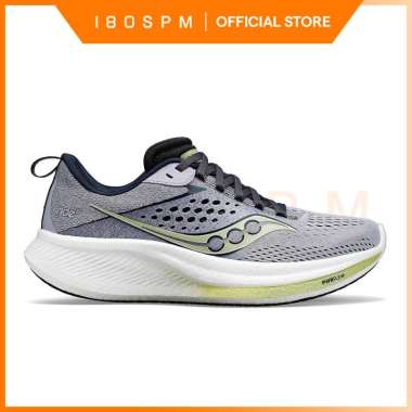 SAUCONY - Women's Ride 17 - Iris / Navy | Sepatu Lari Wanita 40.5