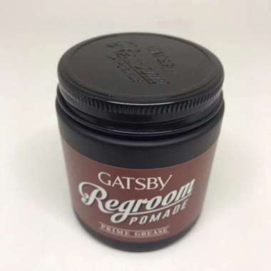 Gatsby Regroom Pomade Prime Grease-Waxy Oil Base Wangi UV Protect
