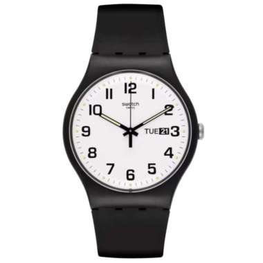 Original 100%!! SWATCH SO29B703 TWICE AGAIN Jam Tangan Pria Analog Swiss Made jam tangan Paus Fransi