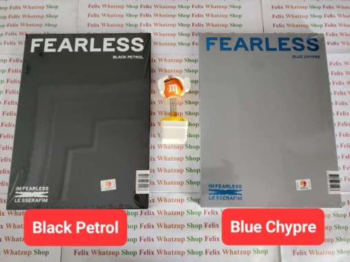 Le Sserafim Im Fearless [1st Mini Album] Official Album SEALED Black Petrol