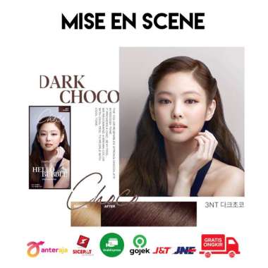 MISE EN SCENE HELLO BUBBLE HAIR COLOR INSTAN GRAB GOJEK DARK CHOCO