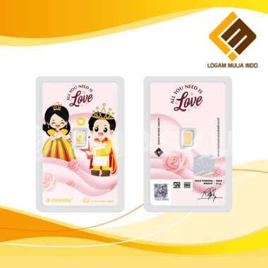 LOGAM MULIA MICRO GOLD EMASKU 0.1GRAM LOVE SERIES