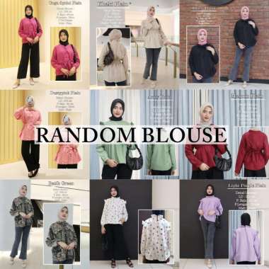 OBRAL CUCI GUDANG DAILY FASHION SERBA 19 ribu KEKININAN BLOUSE Wanita