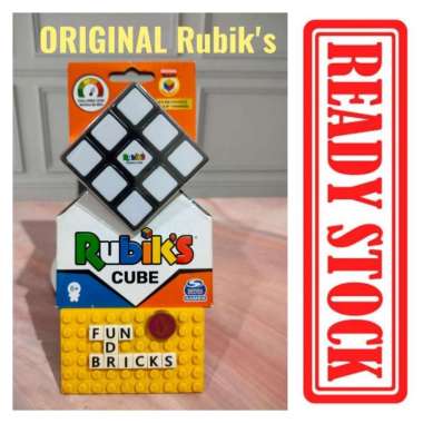 Rubik's Cube 3x3 Spinmaster Games Mainan Rubik