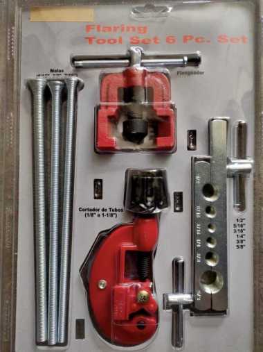 Flaring Tools Set 6 Pcs Pipe Cutter Pipe Cutter Ac