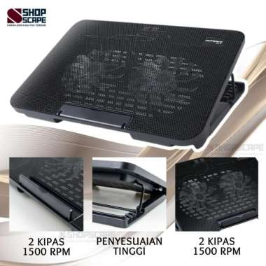 Kipas Laptop Cooling Pad Laptop Gaming / Cooling Fan Cooler Pendingin