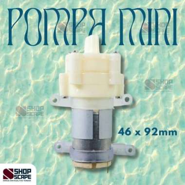 Mesin Pompa Aquarium Mini DC 6 - 12 V / Akuarium Aquascape Water Pump