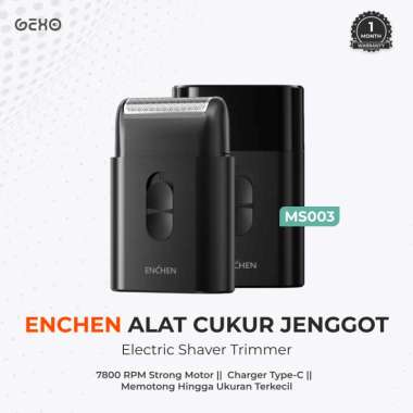 ENCHEN MS003 Portable Mini Shaver Alat Cukur janggut kumis Rechargeable