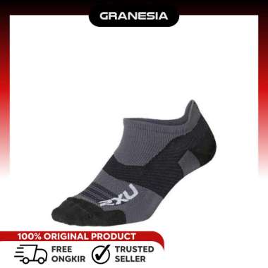 2XU Unisex Vectr Ultralight No Show Socks UA7027ETM|Kaos Kaki Olahraga Unisex L