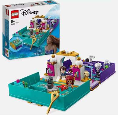 LEGO Disney Princess - 43213 The Little Mermaid Story Book Set Building Kid Toy Movie Carb Animal Ar