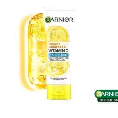 Garnier Bright Complete Vitamin C Face Scrub 100ml