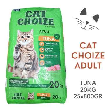 CAT CHOIZE Adult 20Kg - Tuna - Makanan Kucing