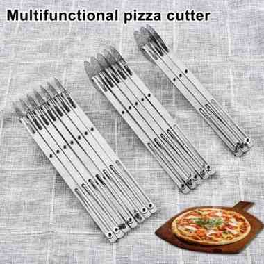 3/5/7 Wheels Dough Divider Pizza Cutter Roller Pastry 7 Wheels