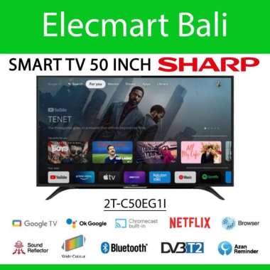 Smart Tv 50 Inch Sharp Google TV Full HD 2T-C50EG1I